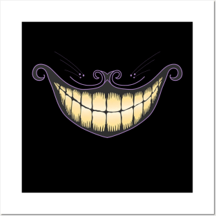 Cheshire Cat Grin Posters and Art